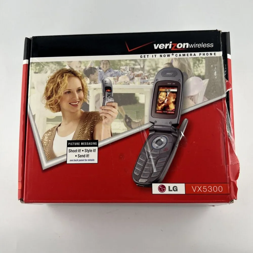 LG VX5300 - Gray (Verizon) Cellular Phone Flip Phone New